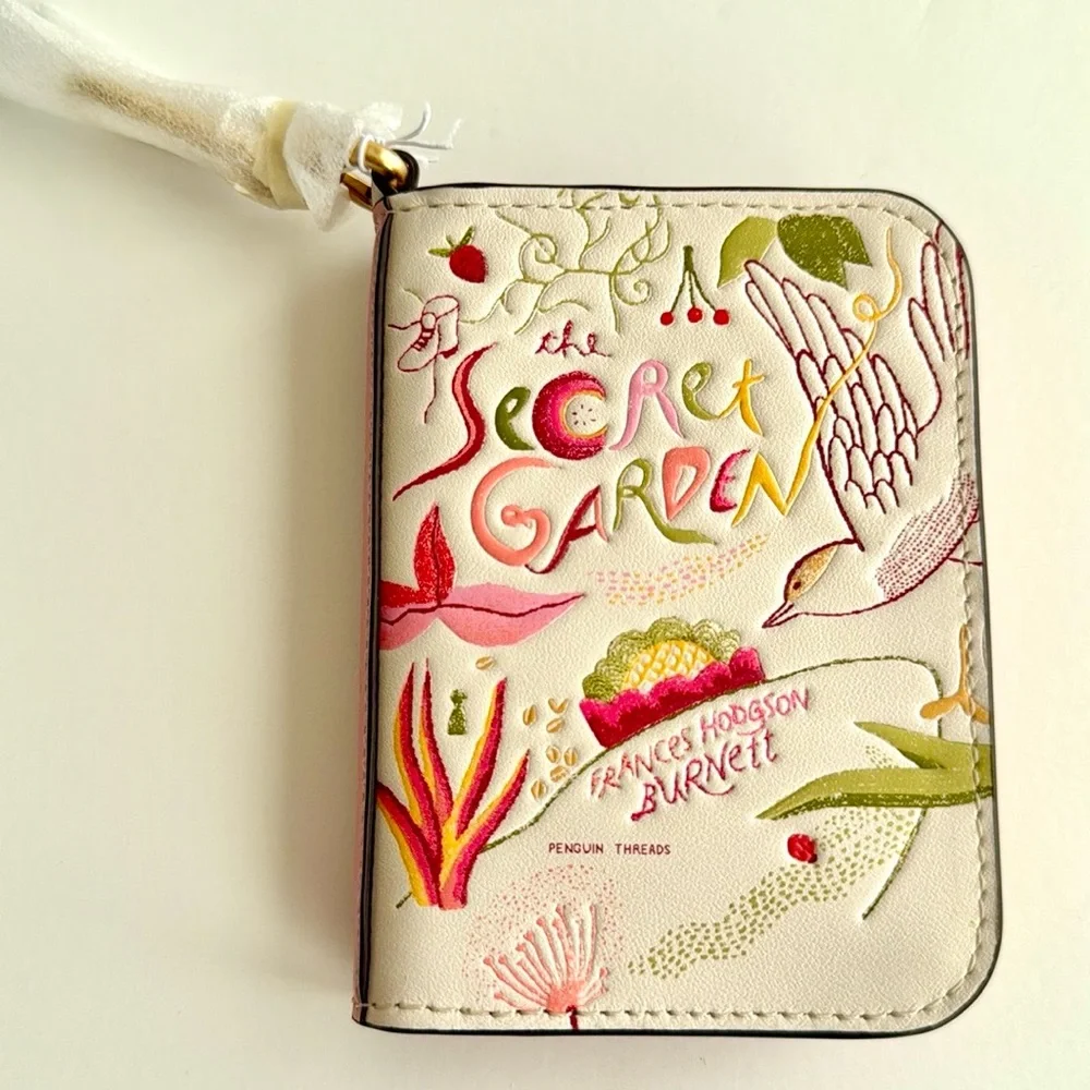 Kate Spade Story Teller Secret Garden Coin Purse